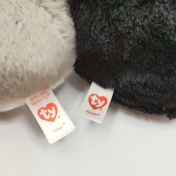Ty Beanie Boos Arctic Animals Ice Cube Tusk Pongo Waddles Penguin Seal Walrus - Picture 6 of 15